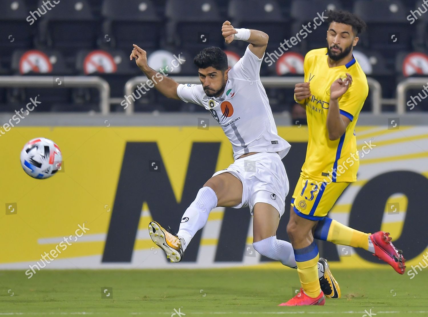 Abdulrahman Alobaid L Al Nassr Action Editorial Stock Photo